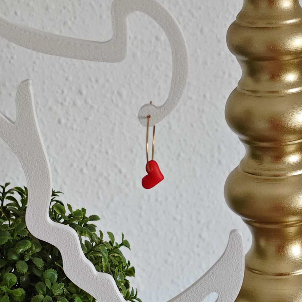 Charm Corazón Mini Rojo