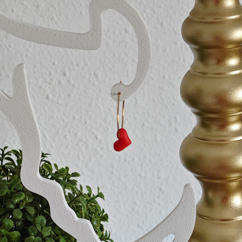 Charm Corazón Mini Rojo