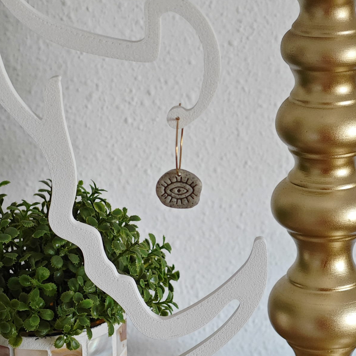 Charm Ojo Azteka Piedra