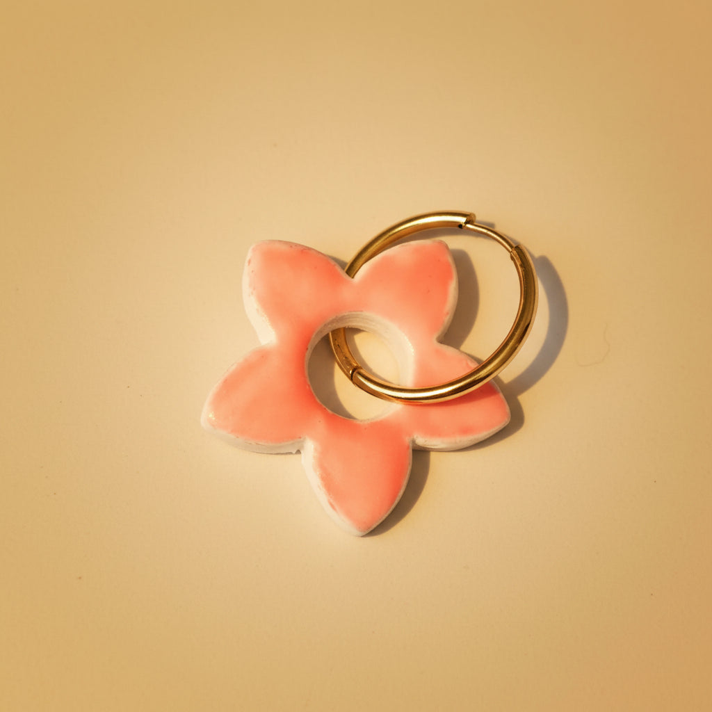 Charm Maxi Flor Efecto Cerámico
